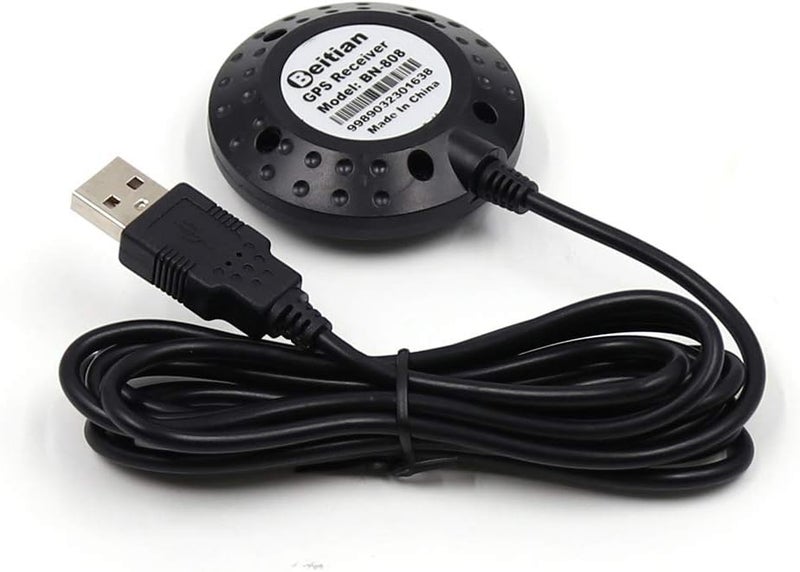 Beitian جهاز استقبال GPS مزدوج GLONASS موصل USB أنثوي تسلسلي RS-232 مقاوم للماء رقم 0 سلسلة (BN-808) - Image 3